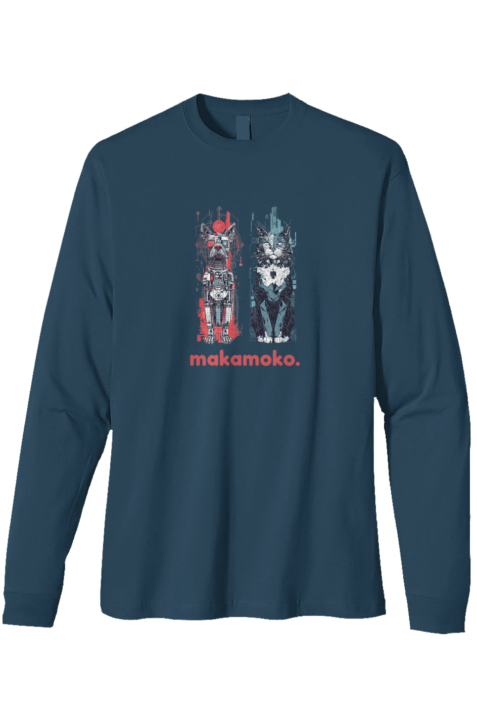 Makamoko heavyweight long sleeve t shirt
