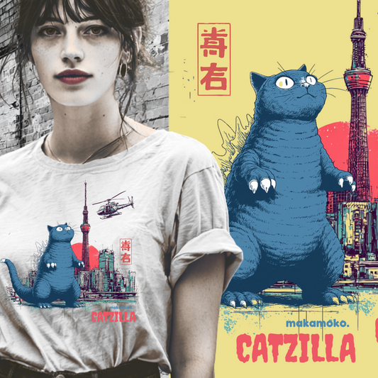 Organic Vegan Cotton T-Shirt | Sustainable Animal Rights Apparel | Cat Lovers T-Shirts