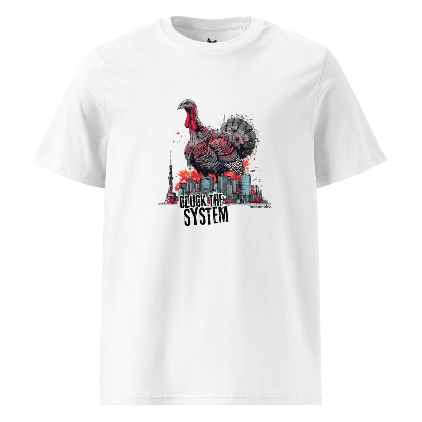 CLUCK THE SYSTEM Unisex organic cotton t-shirt