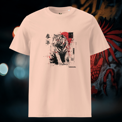 ANIMALS ZODIAC ART COLLECTION TIGER Unisex organic cotton t-shirt