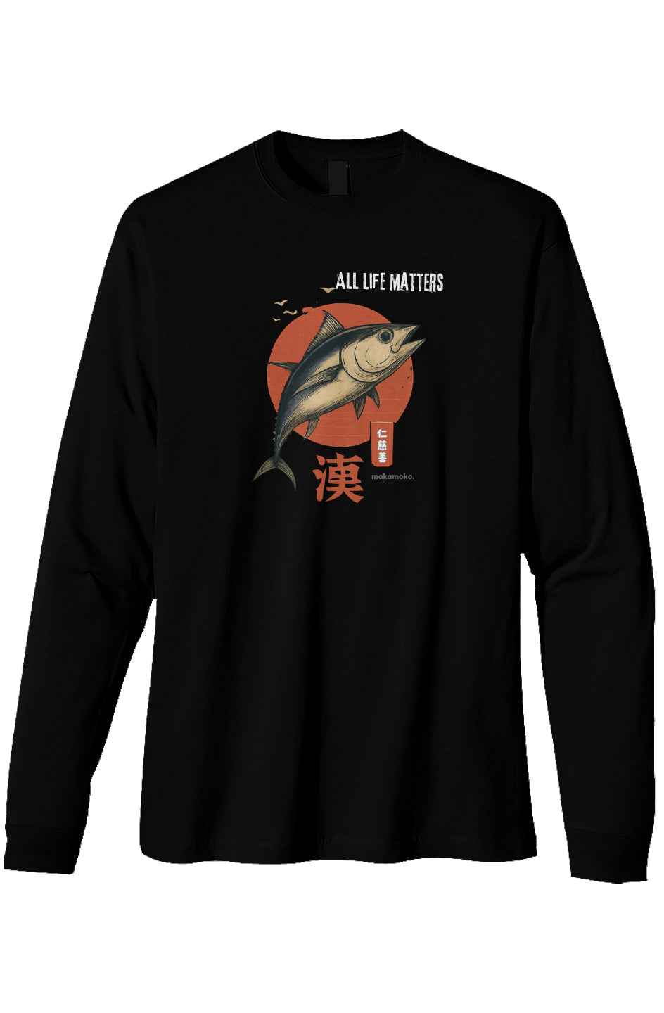 TUNA POWER heavyweight long sleeve t shirt