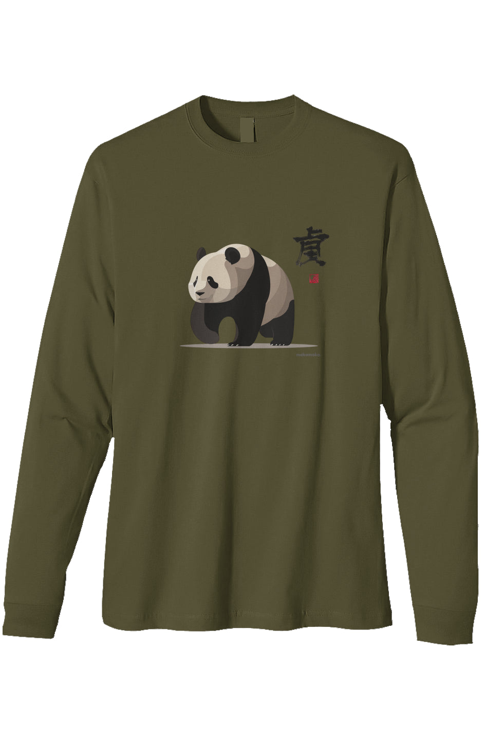 PRECIOUS PANDA heavyweight long sleeve t shirt