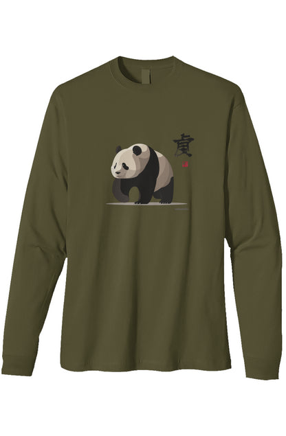 PRECIOUS PANDA heavyweight long sleeve t shirt