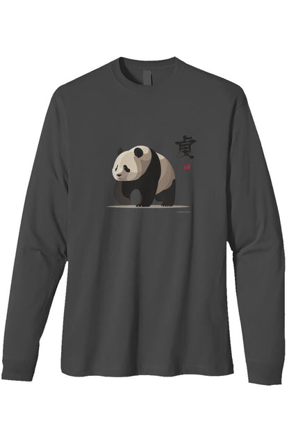 PRECIOUS PANDA heavyweight long sleeve t shirt