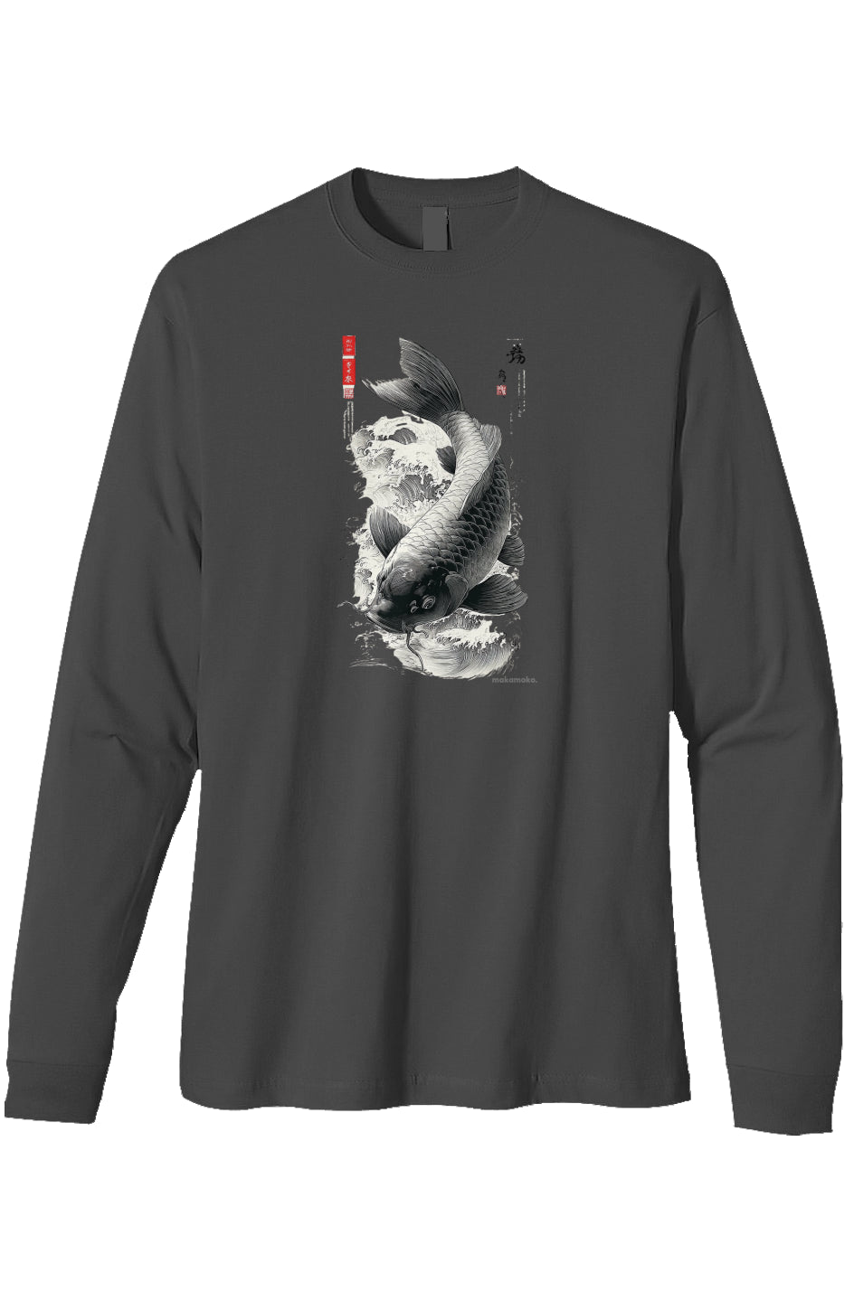 KOI heavyweight long sleeve t shirt