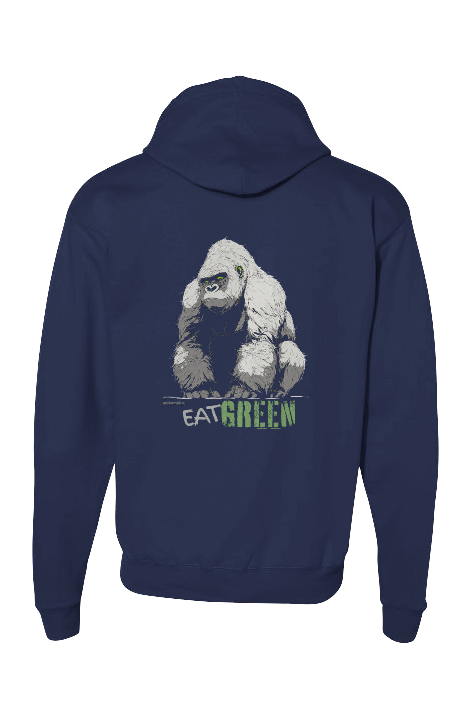 EAT GREEN Ecosmart Full-Zip Hooded Sweatshirt