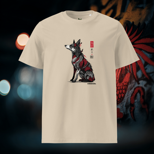 ANIMALS ZODIAC ART COLLECTION DOG Unisex organic cotton t-shirt