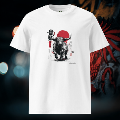 ANIMALS ZODIAC ART COLLECTION OX Unisex organic cotton t-shirt