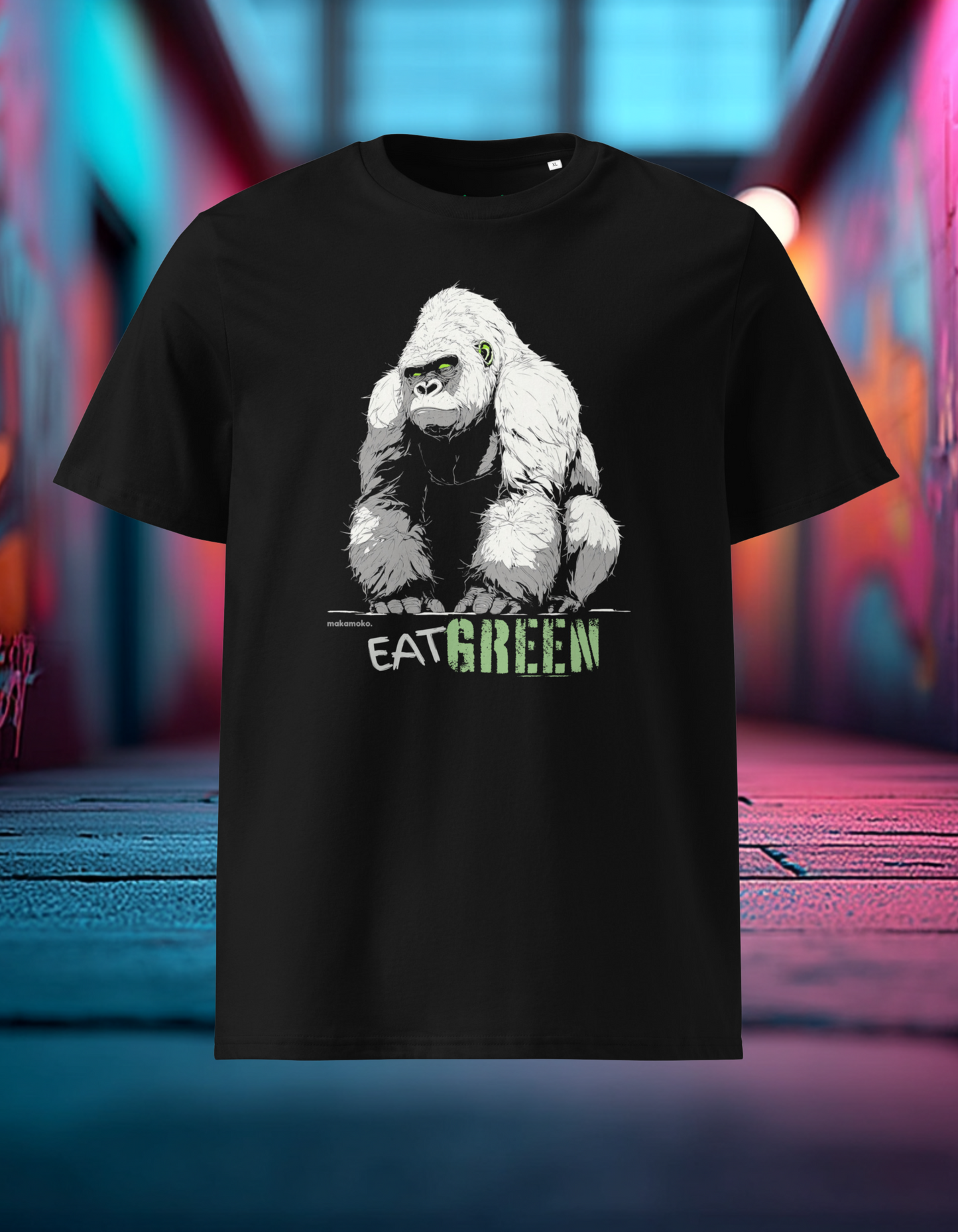 EAT GREEN Unisex organic cotton t-shirt