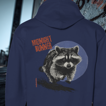 MIDNIGHT RUNNER Ecosmart Full-Zip Hooded Sweatshirt