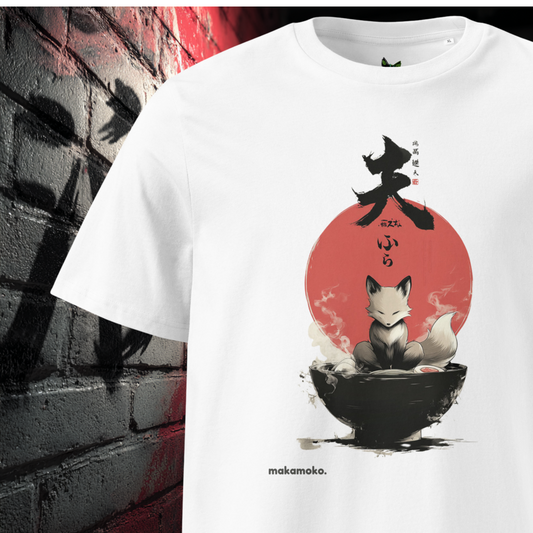 Kitsune Unisex organic cotton t-shirt